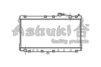 Радиатор, охлаждение двигателя ASHUKI купить