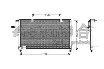 Конденсатор, кондиционер ASHUKI купить