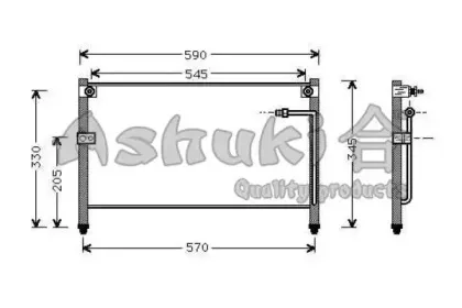 Конденсатор, кондиционер ASHUKI купить
