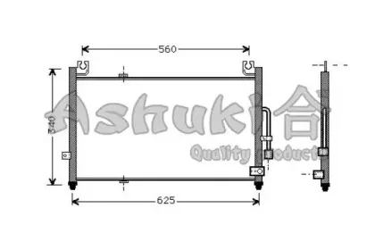 Конденсатор, кондиционер ASHUKI купить