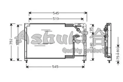Конденсатор, кондиционер ASHUKI купить