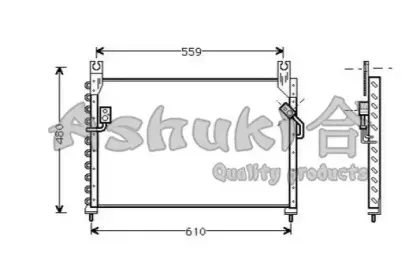 Конденсатор, кондиционер ASHUKI купить