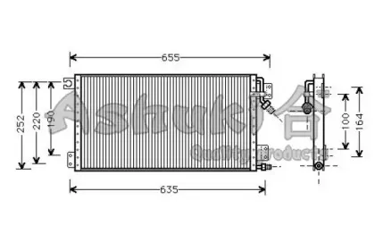 Конденсатор, кондиционер ASHUKI купить