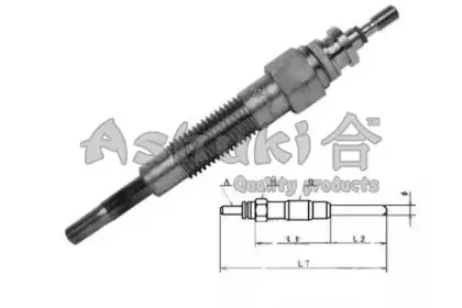 Свеча накаливания ASHUKI купить