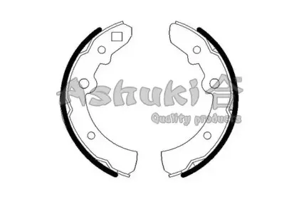 Комплект тормозных колодок ASHUKI купить