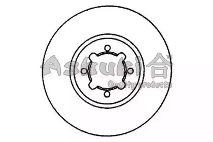 Тормозной диск ASHUKI купить
