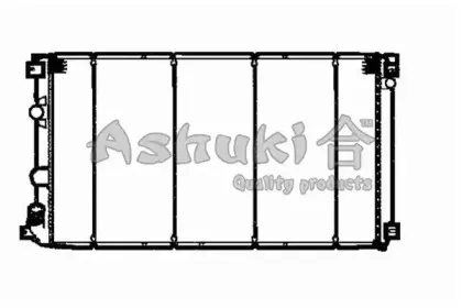 Радиатор, охлаждение двигателя ASHUKI купить