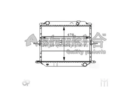 Радиатор, охлаждение двигателя ASHUKI купить