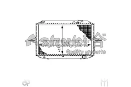 Радиатор, охлаждение двигателя ASHUKI купить