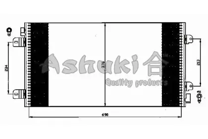 Конденсатор, кондиционер ASHUKI купить