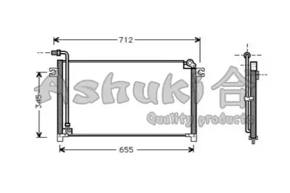 Конденсатор, кондиционер ASHUKI купить