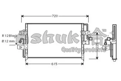 Конденсатор, кондиционер ASHUKI купить