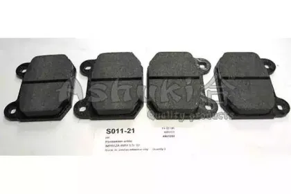 Комплект тормозных колодок, дисковый тормоз ASHUKI купить