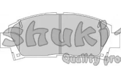 Комплект тормозных колодок, дисковый тормоз ASHUKI купить