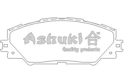 Комплект тормозных колодок, дисковый тормоз ASHUKI купить