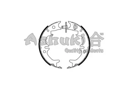 Комплект тормозных колодок, стояночная тормозная система ASHUKI купить