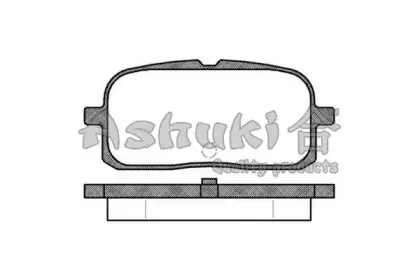 Комплект тормозных колодок, дисковый тормоз ASHUKI купить