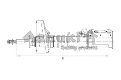 Амортизатор ASHUKI купить