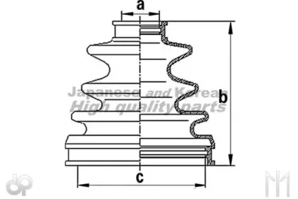 Комплект пылника, приводной вал ASHUKI купить