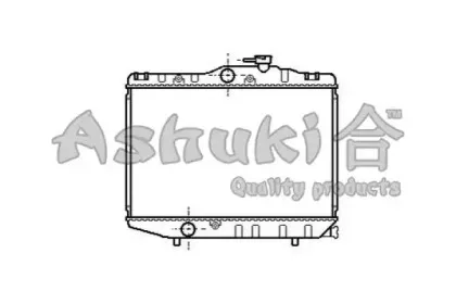 Радиатор, охлаждение двигателя ASHUKI купить