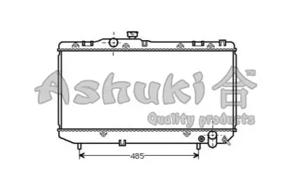 Радиатор, охлаждение двигателя ASHUKI купить
