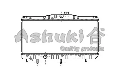 Радиатор, охлаждение двигателя ASHUKI купить