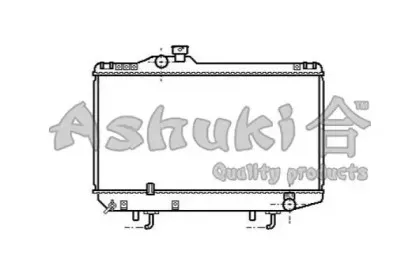 Радиатор, охлаждение двигателя ASHUKI купить