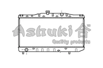 Радиатор, охлаждение двигателя ASHUKI купить