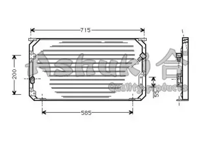 Конденсатор, кондиционер ASHUKI купить