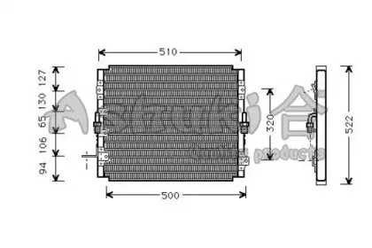 Конденсатор, кондиционер ASHUKI купить