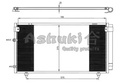 Конденсатор, кондиционер ASHUKI купить