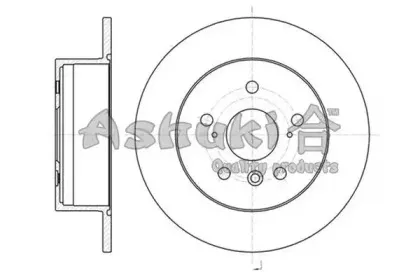 Тормозной диск ASHUKI купить
