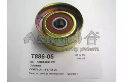 Паразитный / Ведущий ролик, зубчатый ремень ASHUKI купить