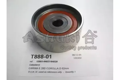 Паразитный / Ведущий ролик, зубчатый ремень ASHUKI купить