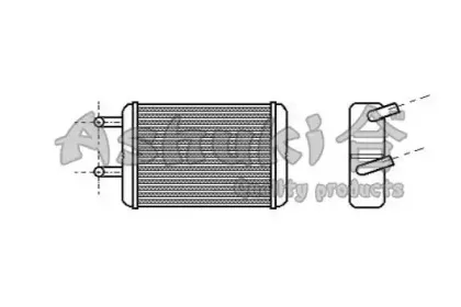Теплообменник, отопление салона ASHUKI купить
