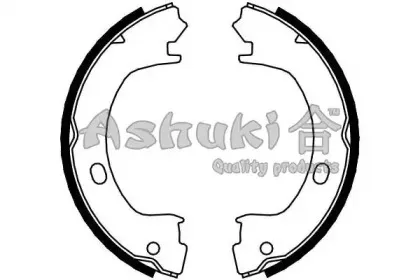 Комплект тормозных колодок ASHUKI купить