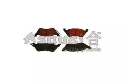 Комплект тормозных колодок, дисковый тормоз ASHUKI купить