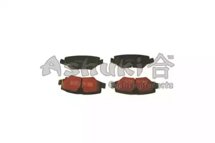Комплект тормозных колодок, дисковый тормоз ASHUKI купить