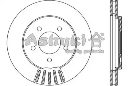 Тормозной диск ASHUKI купить