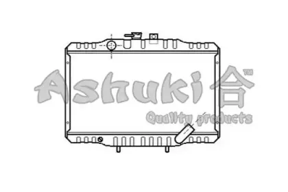 Радиатор, охлаждение двигателя ASHUKI купить