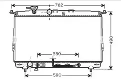 Радиатор, охлаждение двигателя ASHUKI купить
