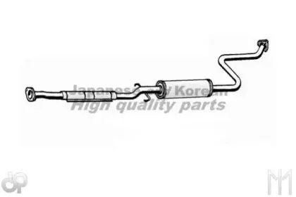 Средний глушитель выхлопных газов ASHUKI купить