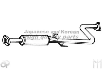 Средний глушитель выхлопных газов ASHUKI купить