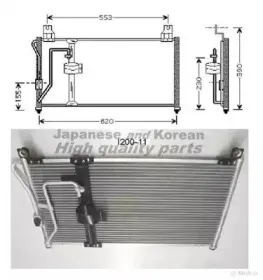 Конденсатор, кондиционер ASHUKI купить