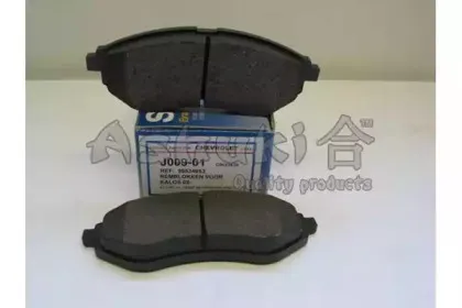 Комплект тормозных колодок, дисковый тормоз ASHUKI купить