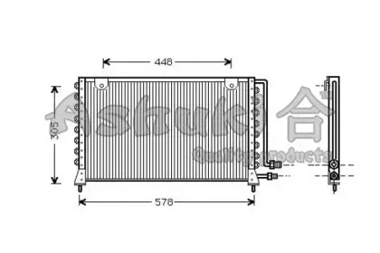 Конденсатор, кондиционер ASHUKI купить