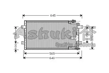 Конденсатор, кондиционер ASHUKI купить