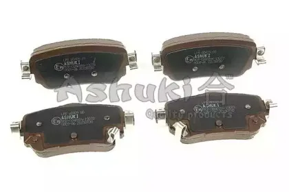 Комплект тормозных колодок, дисковый тормоз ASHUKI купить