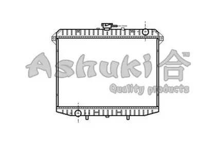 Радиатор, охлаждение двигателя ASHUKI купить