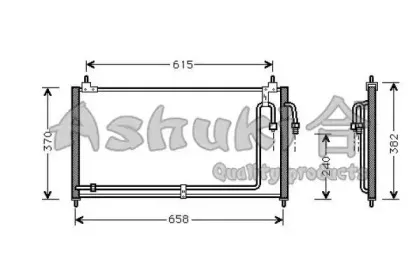 Конденсатор, кондиционер ASHUKI купить